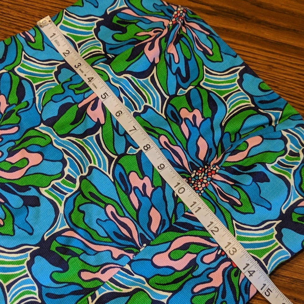 Lilly Pulitzer Bowen Dress 4 Navy Dress Rehearsal Strapless - Picture 6 of 10